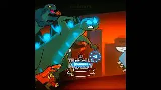Triangle vs Ancient Godzilla