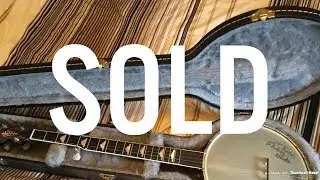 SOLD Banjo for sale - 2011 WL-250
