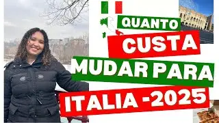 Quanto CUSTA se mudar para a It&aacute;lia em 2025💸 Passagens, aluguel e mais - um casal com filho pequeno!