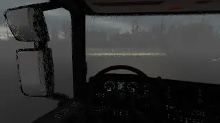 ETS 2 Mod Realistic Rain v 3.4.2 [ETS 2 1.37]