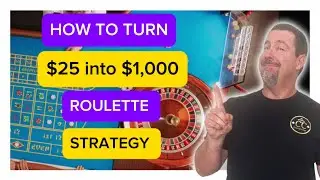 Donkey Punch Turn $25 Into $1,000 Strategy: #roulette #casino #gambling #gaming