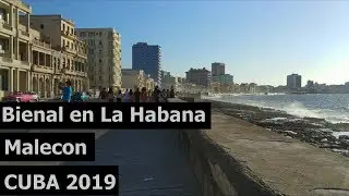 Insight: Biennial Havana Malec&oacute;n  Cuba (2019) 4k Travel Cuba