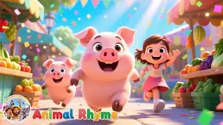 This Little Piggy Market Race Sunshine Song | Sing with Bella and Counting Rhyme for Kids