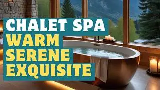 Where Serenity Meets Design: A Dreamy Chalet-Style Home Spa Experience 🛁🔥|DecorVibes