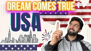 USA KA KHWAB INTO REALITY- Miracle no travel history USA visa
