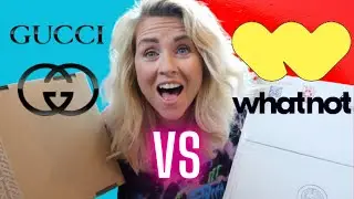 Unboxing Direct From The Designer VS Discount Second Hand #unboxing #gucci #whatnot