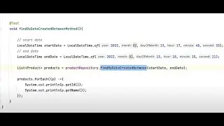 Spring Data JPA Query Method  - Find by Between | Date Range (StartDate and EndDate) Example