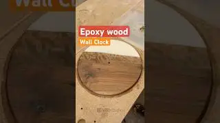 oiling time🤩 | #woodart #woodworking #wallclock #woodscraft #resinart #resin #woodart #woodresin