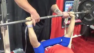 Trying The Sling Shot Out - Bench Pressing Olympia Expo