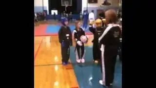 Sara takes 2nd in Exeter Karate Tournament