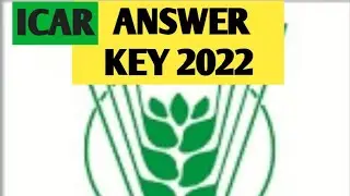 ICAR ANSWER KEY 2021- 2022