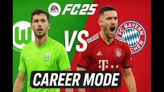 SHOCK RESULT?! Bayern vs Wolfsburg &mdash; EA FC 25 DEB-POKAL Cap Career Mode | Ep. 1 |  #MatchHighlights
