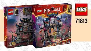 LEGO NINJAGO Dragons Rising Wolf Mask Shadow Dojo (71813) [1190 деталей] Быстрая сборка TBBL