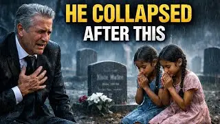 Billionaire Finds Twin Girls Praying at His Son&rsquo;s Grave &mdash; The Reason Makes Him...