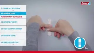 tesa® Verstelbare Klevende Schroef voor Behang & Pleisterwerk 1 kg [77775]