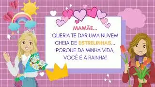 Dias das mães- VERSINHOS para a melhor mãe do MUNDO 💙❤️