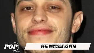Pete Davidson Feuding with Peta