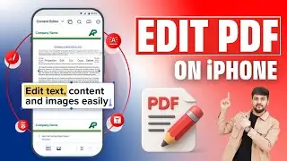 Как редактировать PDF-файлы на iPhone с помощью бесплатного приложения (бесплатный и простой спос...