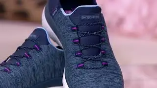 Skechers Slip-ins Summits Bungee Sneaker- Dazzling Haze on QVC