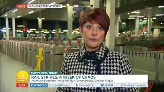 Rail Strikes: A Weeks of Chaos | Good Morning Britain