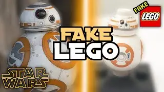 LEGO BB-8 Minifigure Fake Lego Star Wars Secuels | TV Minifigures Knock off Unofficial Lego