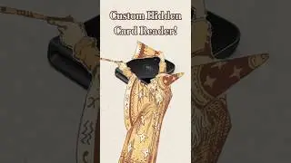 Hidden card reader spell book! 🪄 #diycrafts #painting #vendor #renfaire #fantasy #shorts