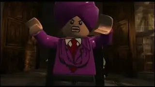 Lego Professor Quirrell scenes