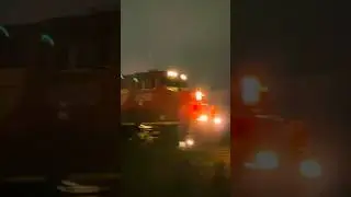 🌙 Night Railfanning Train Video: CN Intermodal (Plainfield)