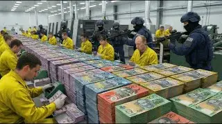 How Australian Dollars Are Made: World's First Polymer Currency Factory Tour