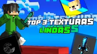 Top 3 texturas lindas pra jogar Bedwars 🔥| Minecraft pe