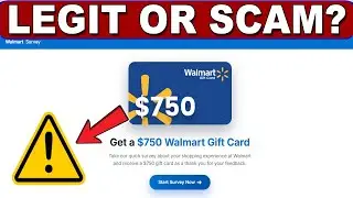 Wmcrad.com Review - Free $750 Walmart Gift Card SCAM?