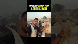 Посещение племени мундари в Южном Судане 🇸🇸