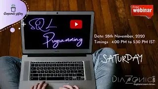 Learn SQL in 90 minutes - Live Webinar | Diazonic Labs