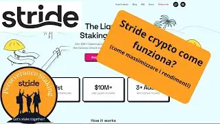 Stride Crypto come funziona? (come massimizzare i rendimenti)