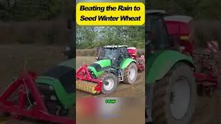 Perfect Winter Wheat Seeding in OnePass.#WinterWheat#Seeding#FarmLife#Agriculture#PlantingSeason