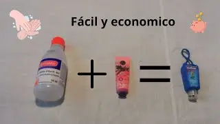 Gel higienizante para manos casero con solo 2 productos