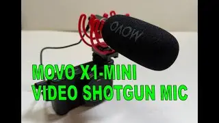 MOVO CAMERA MICROPHONE - Movo X1-Mini Shotgun mic