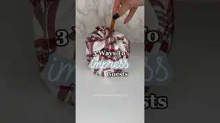 3 ways to impress guests with toilet paper folding and design!