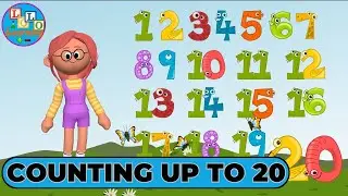FUN Counting 1-20 | Count Along with Lily and her Animal Numbers | Toddler and Kinder | LoLoLearning