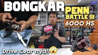 Cocok untuk Casting dan Popping | PENN Battle III 6000HS