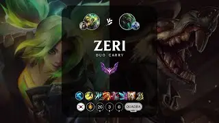 Zeri ADC vs Twitch - KR Master Patch 14.6