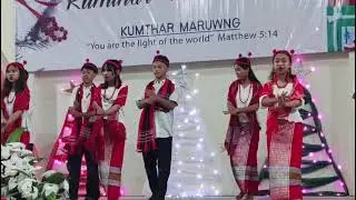 Ombaio dance by Heigrutampak Village Children on New Year 2026 evening 