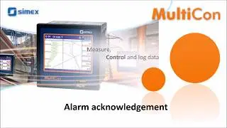 MultiCon CMC Application – Alarm acknowledgement