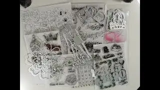 Craft Haul #1  Dies and Stamp Sets #cardmaking#aliexpress   #haul