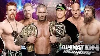 WWE 2K14: WWE Elimination Chamber 2014: 6 Man Elimination Chamber Match