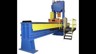 Savage 500 ton Traveling Gantry Straightening Press Refurbishment    2019
