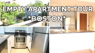**EMPTY APARTMENT TOUR** BOSTON 2021 (1 BEDROOM)