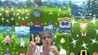 I Got *30* Shinies At Safari Zone Barcelona!!! (Pok&eacute;mon GO)