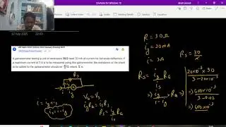 JEE MAIN PHYSICS PYQ: 11-construction of ammeter