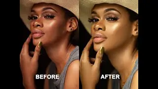 High End Beauty Retouching : Frequency Separation & Micro Dodge and Burn